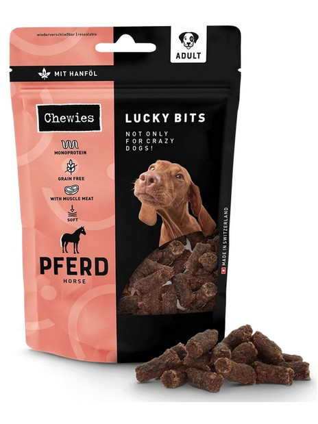 Chewies Lucky Bits Adult Konina 80g