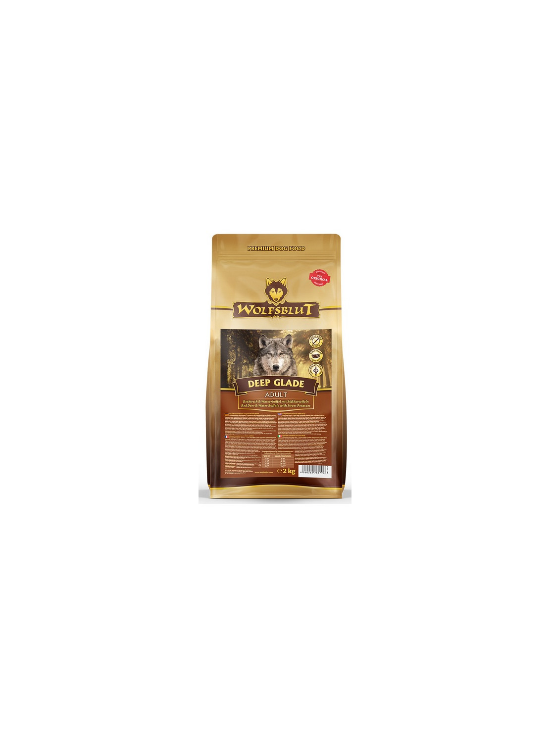 Wolfsblut Dog Deep Glade - jeleń i bawół 2kg