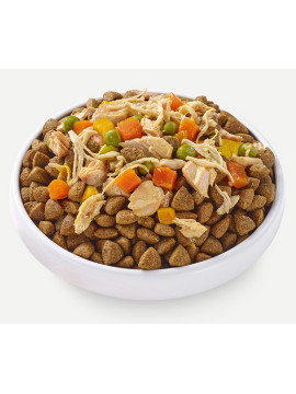 Applaws Dog Taste Toppers puszka z kurczakiem, łososiem i warzywami 156g