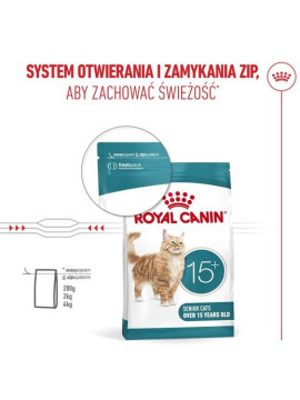 Royal Canin Ageing +15 karma sucha dla kotów dojrzałych 2kg