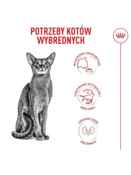 Royal Canin Fussy Exigent karma sucha dla kotów dorosłych, wybrednych 2kg