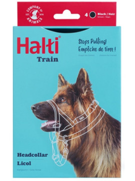 Halti Kantarek - obroża uzdowa rozmiar 4 czarna