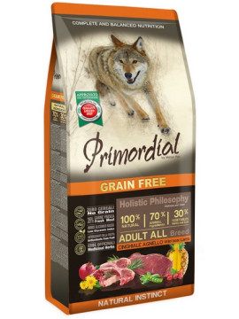 Primordial Dog Grain Free Adult Wild Boar & Lamb 2kg