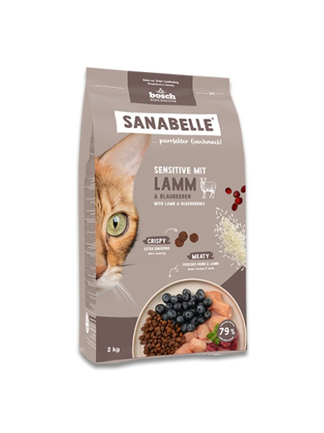 Sanabelle Adult Sensitive Lamb z jagnieciną 400g