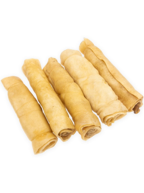 4DOGS Skóra jagnięca rollo 15cm 5szt