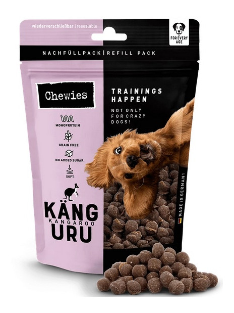 Chewies Trainings-Happen Kangur monobiałkowe, bezzbożowe 175g