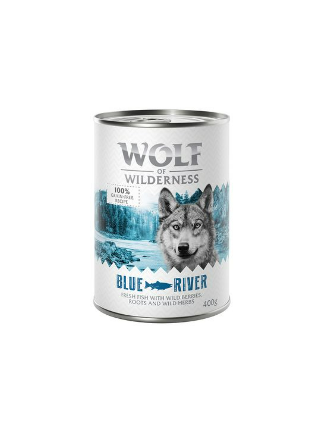 Wolf of Wilderness Blue River Ryba puszka 400 g