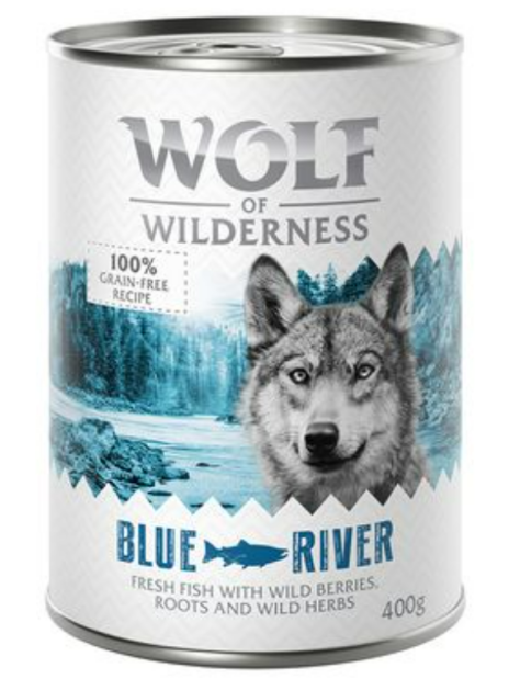 Wolf of Wilderness Blue River Ryba puszka 400 g