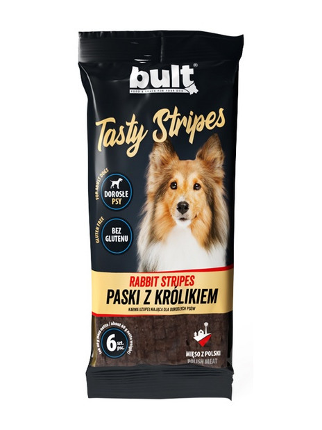 Bult Tasty Stripes Paski z królikiem 6szt