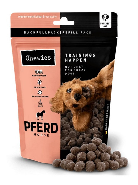 Chewies Trainings-Happen Konina monobiałkowe, bezzbożowe 175g