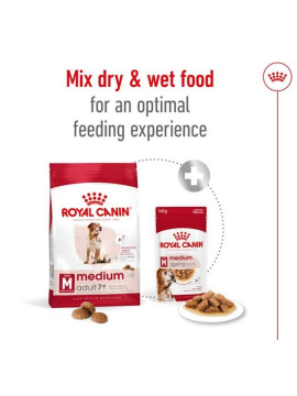 Royal Canin Medium Adult 7+ karma sucha dla psów dorosłych, ras średnich 15kg