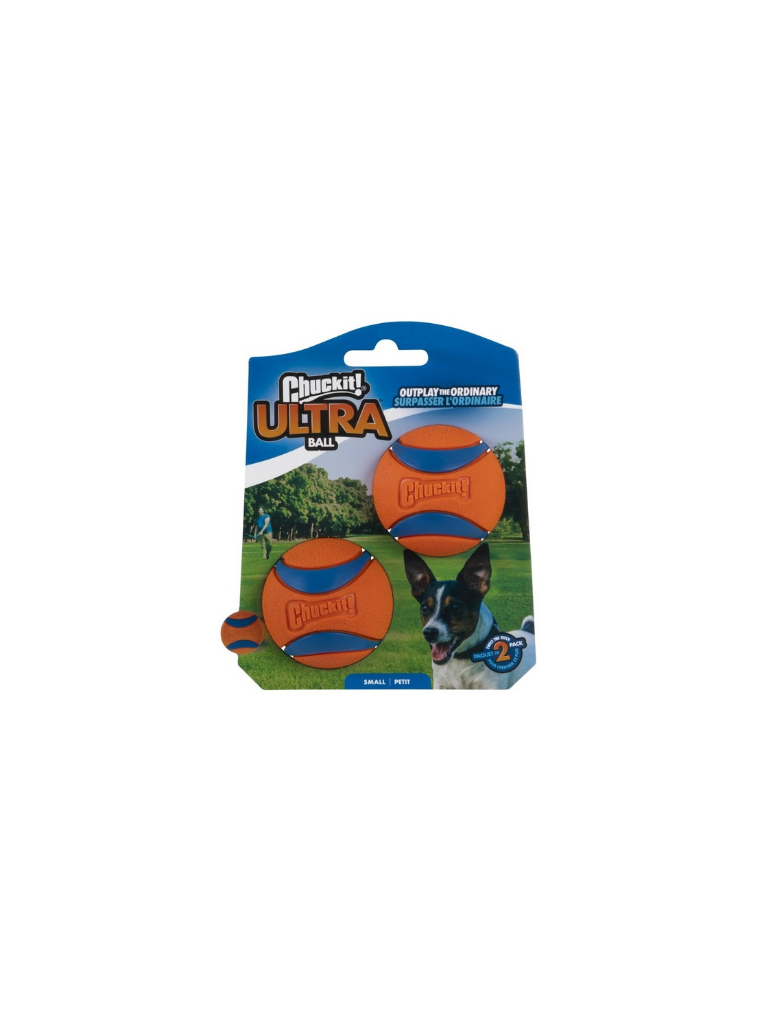 Chuckit! Ultra Ball Small dwupak [17020]