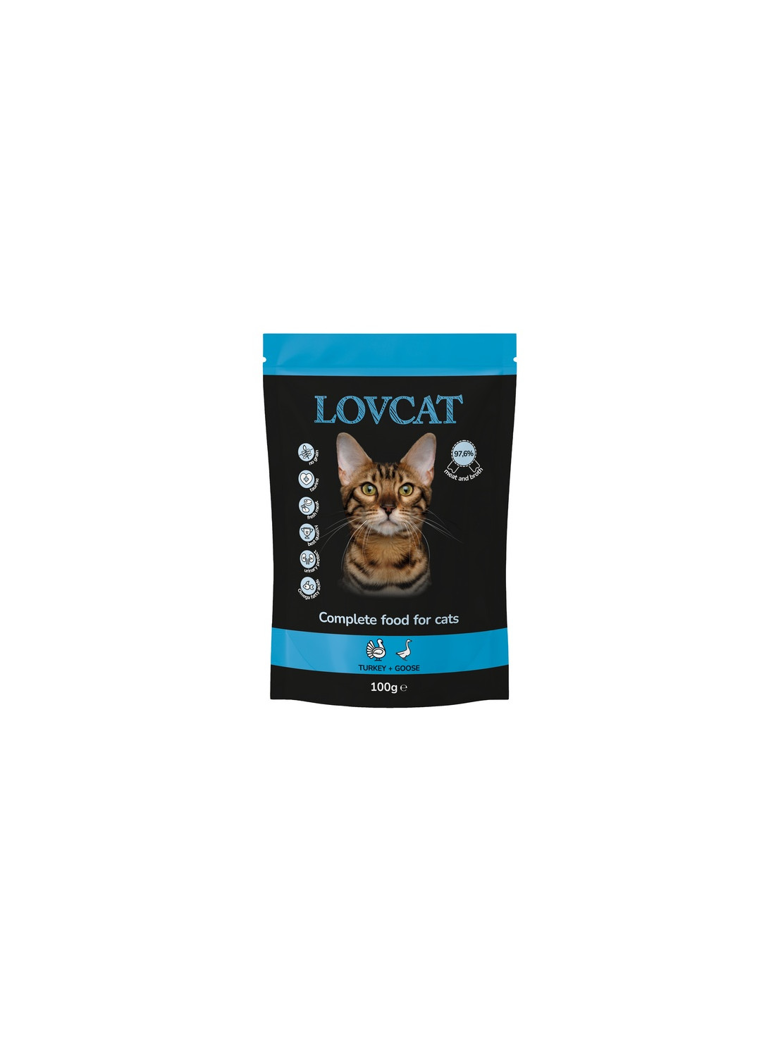 Lovcat Best Turkey & Goose saszetka 100g