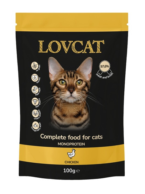 Lovcat Pure Chicken saszetka 100g
