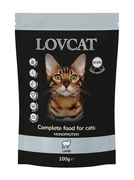 Lovcat Pure Lamb saszetka 100g