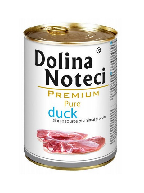 Dolina Noteci Premium Pies Pure Kaczka puszka 400g