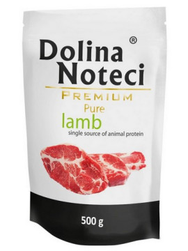 Dolina Noteci Premium Pies Pure Jagnięcina saszetka 500g