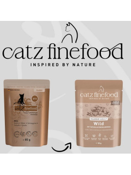 Catz Finefood Classic N.09 Dziczyzna saszetka 85g