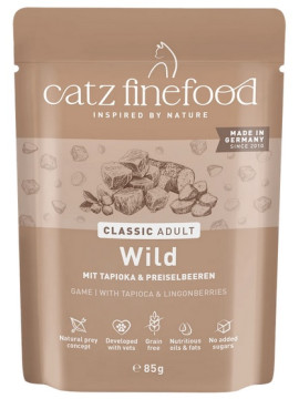 Catz Finefood Classic N.09 Dziczyzna saszetka 85g