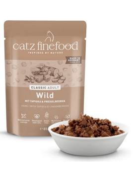 Catz Finefood Classic N.09 Dziczyzna saszetka 85g