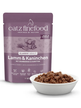 Catz Finefood Classic N.11 Jagnięcina i Królik saszetka 85g