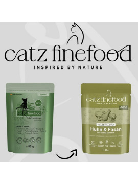 Catz Finefood Classic N.15 Kurczak i Bażant saszetka 85g