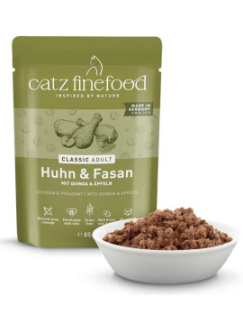 Catz Finefood Classic N.15 Kurczak i Bażant saszetka 85g