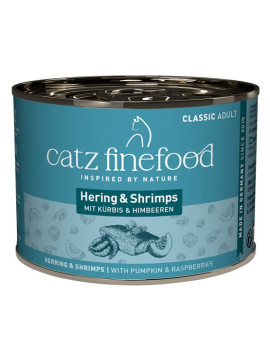 Catz Finefood Classic N.13 Śledź i Krewetki puszka 200g