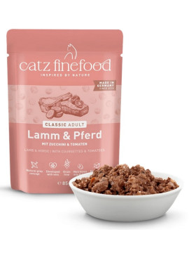Catz Finefood Classic N.19 Jagnięcina i Konina saszetka 85g
