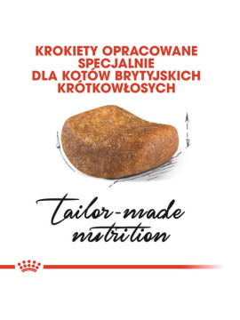 Royal Canin British Shorthair Adult karma sucha dla kotów dorosłych rasy brytyjski krótkowłosy 400g