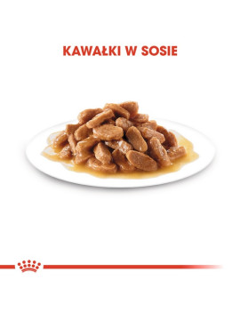 Royal Canin Medium Puppy karma mokra w sosie dla szczeniąt, od 2 do 12 miesiąca, ras średnich 140g