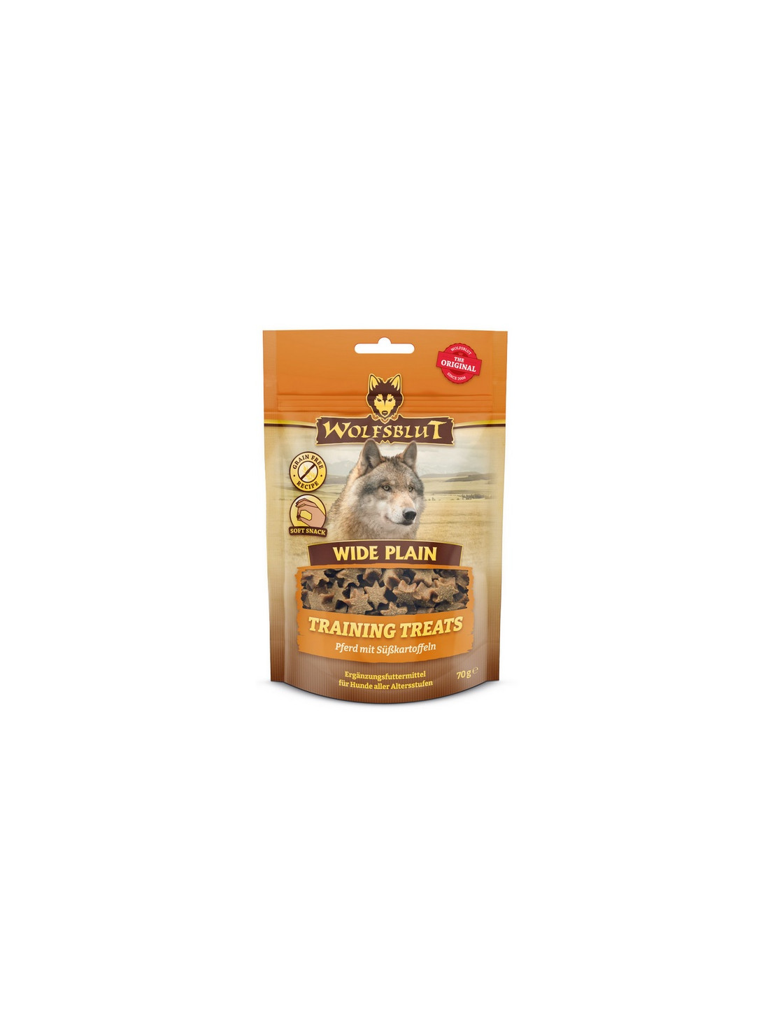 Wolfsblut Dog Training Treats Wide Plain 70g