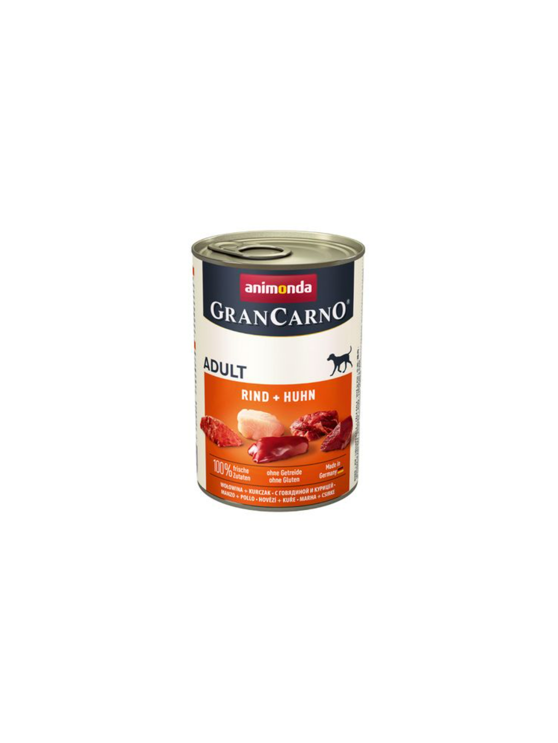 Animonda GranCarno Adult Wołowina z kurczakiem 400g