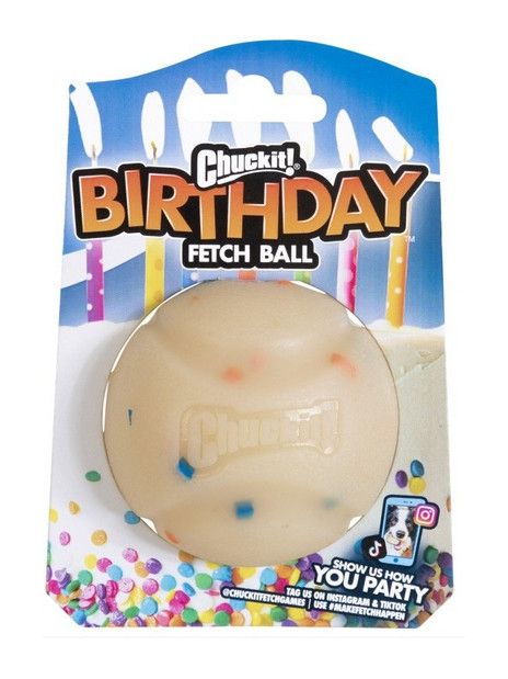 Chuckit! Birthday Fetch Ball Medium [60118]