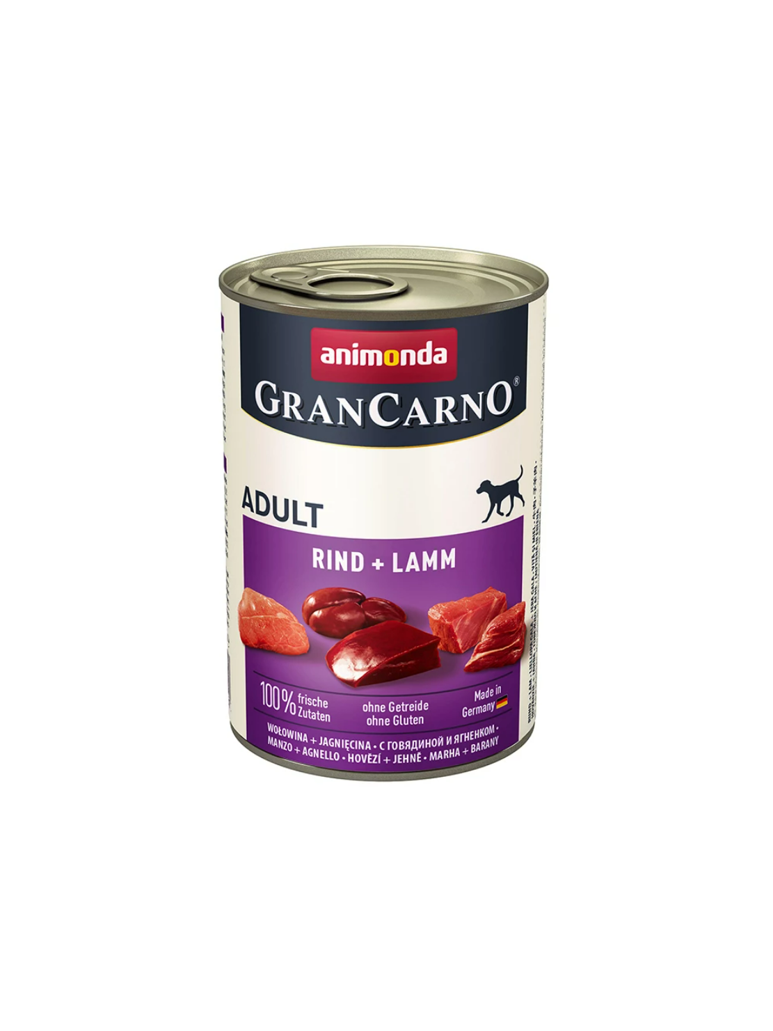 Animonda GranCarno Adult z Wołowiną i jagnięciną 400g