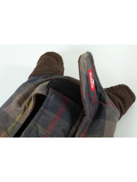 Zolux Kurtka w kratę dla psa Cheverny R.50 brązowa