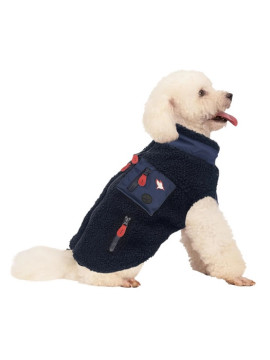 Zolux Ciepła bluza dla psa Bouclette R.55 granatowa