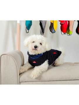 Zolux Ciepła bluza dla psa Bouclette R.40 granatowa