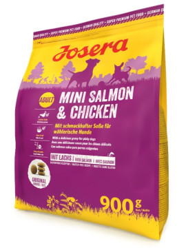 Josera Mini Salmon & Chicken Adult 900g GRATIS