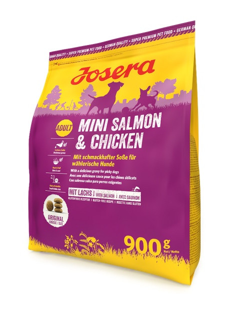 Josera Mini Salmon & Chicken Adult 900g GRATIS