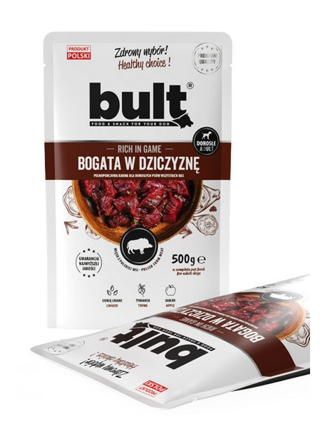 Bult Mielonka bogata w dziczyznę saszetka 500g