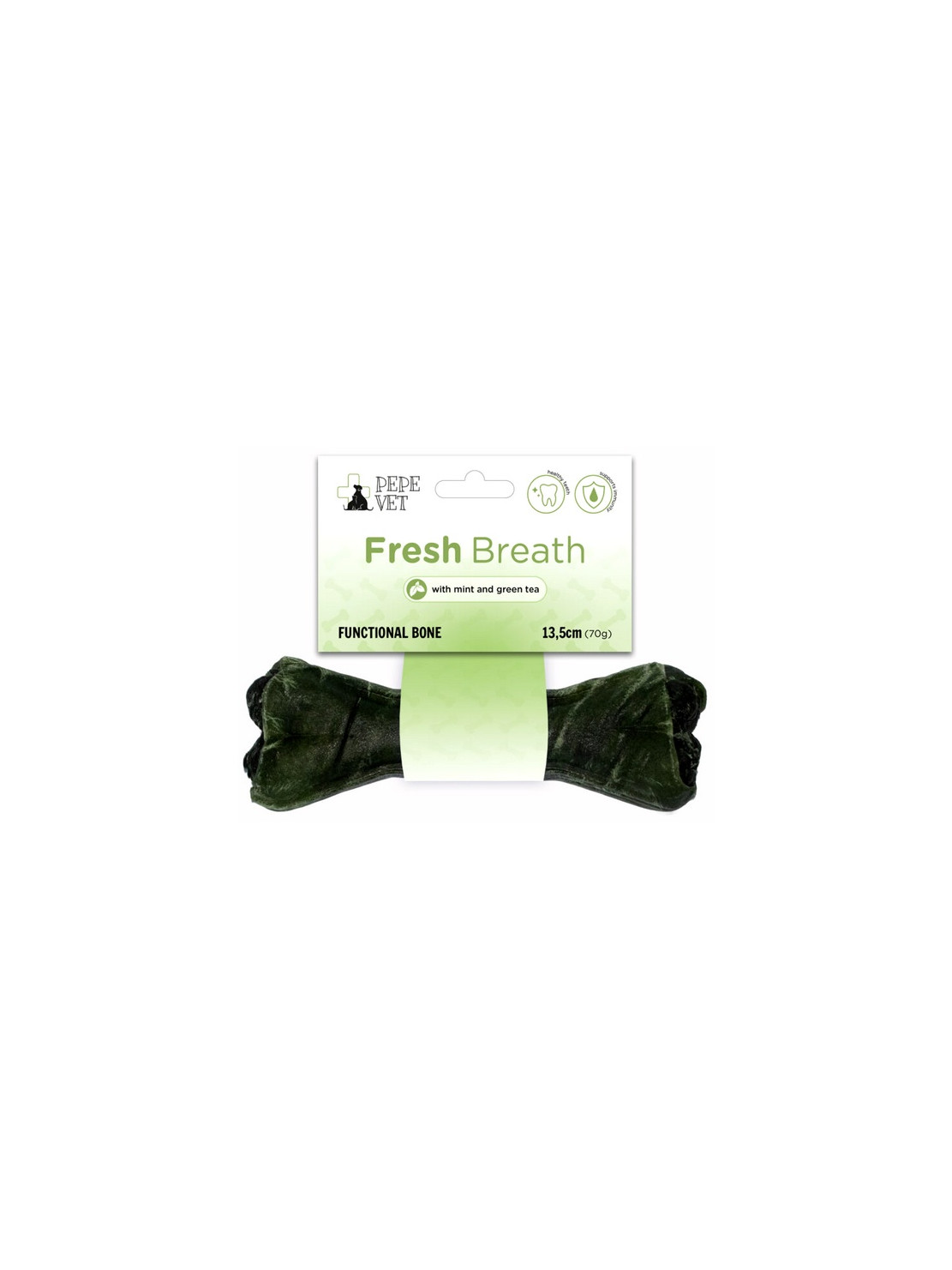 Paka Zwierzaka PEPE VET Kość funkcjonalna Fresh Breath 13,5cm