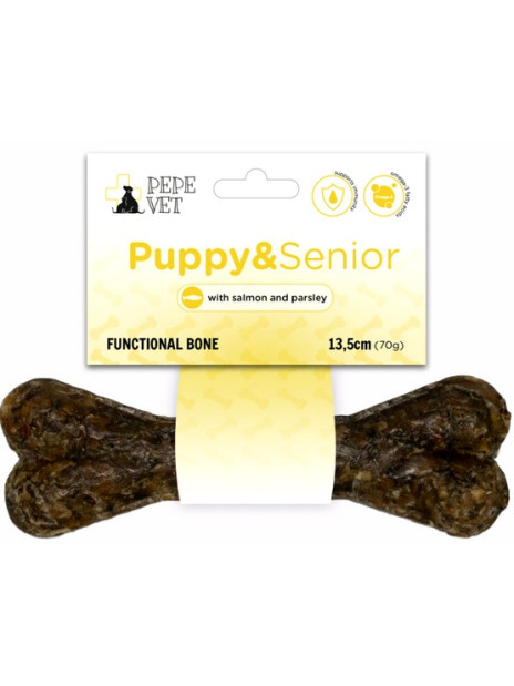 Paka Zwierzaka PEPE VET Kość funkcjonalna Puppy & Senior 13,5cm