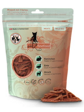 Catz Finefood Meatz Wild Mix - królik, kaczka, jeleń 45g