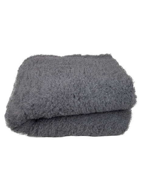 BUBA Dry Bed Legowisko bez antypoślizgów  28mm 50x37cm szare z zielonym spodem [A104]