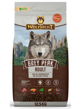 Wolfsblut Dog Grey Peak - koza i bataty 12,5kg