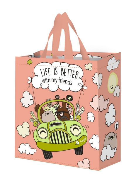 Torba Wesoły Samochodzik 14L brzoskwiniowy