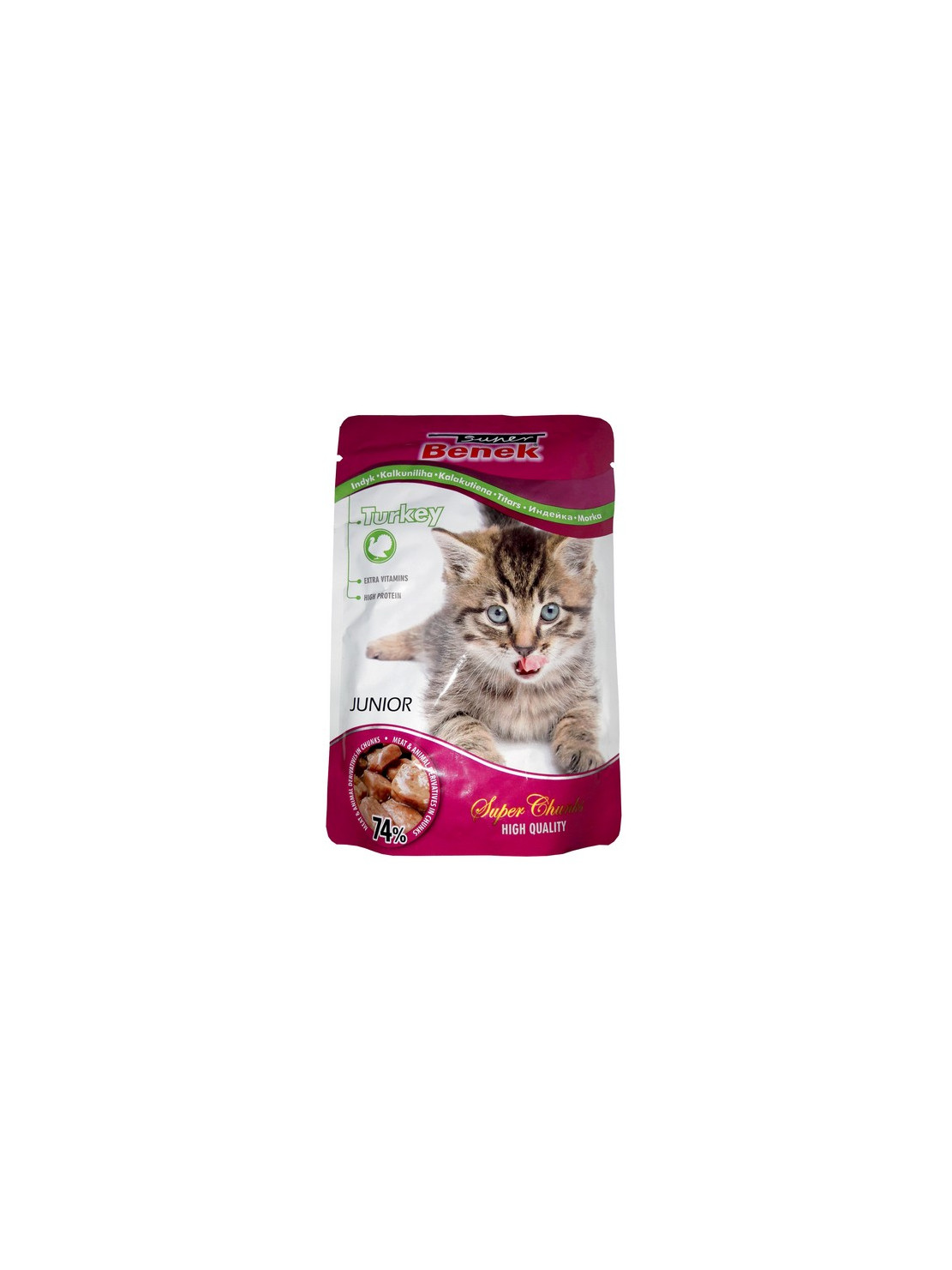 Super Benek saszetka Junior indyk w sosie 100g