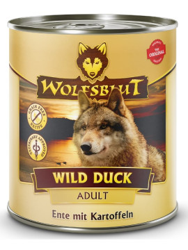 Wolfsblut Dog Wild Duck - kaczka i ziemniaki puszka 800g