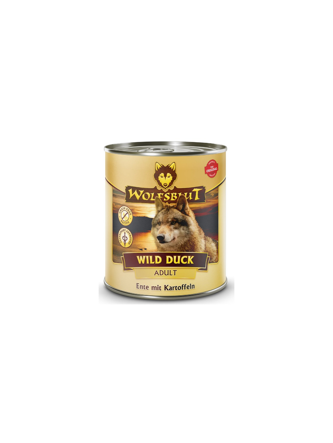 Wolfsblut Dog Wild Duck - kaczka i ziemniaki puszka 800g